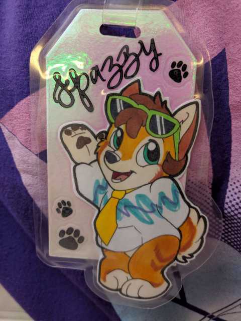 Chibi badge