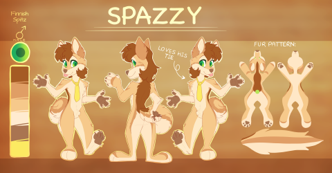 Spazzy Spitz Ref Sheet