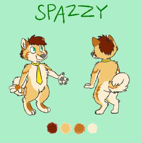 Spazzy Spitz Ref Sheet